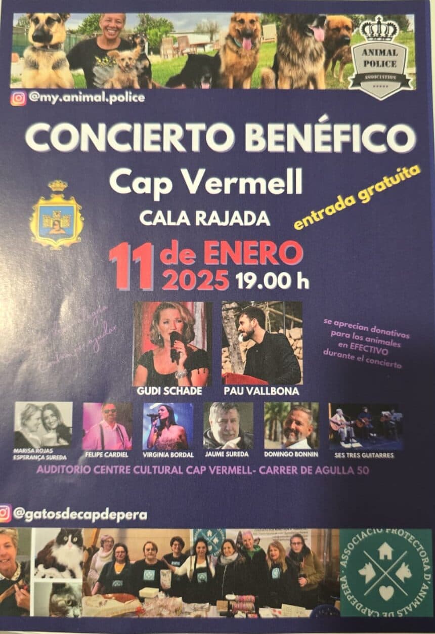 Concierto Benefico — Cap Vermell